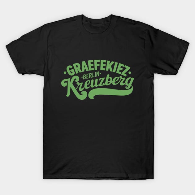 Graefekiez Vibes – Berlin Kreuzberg T-Shirt by Boogosh
